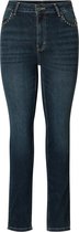 YESTA Quinna Essential Broek - Dark Stone Wash Deni - maat 1(48)