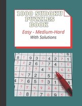 1000 Sudoku Puzzles Book