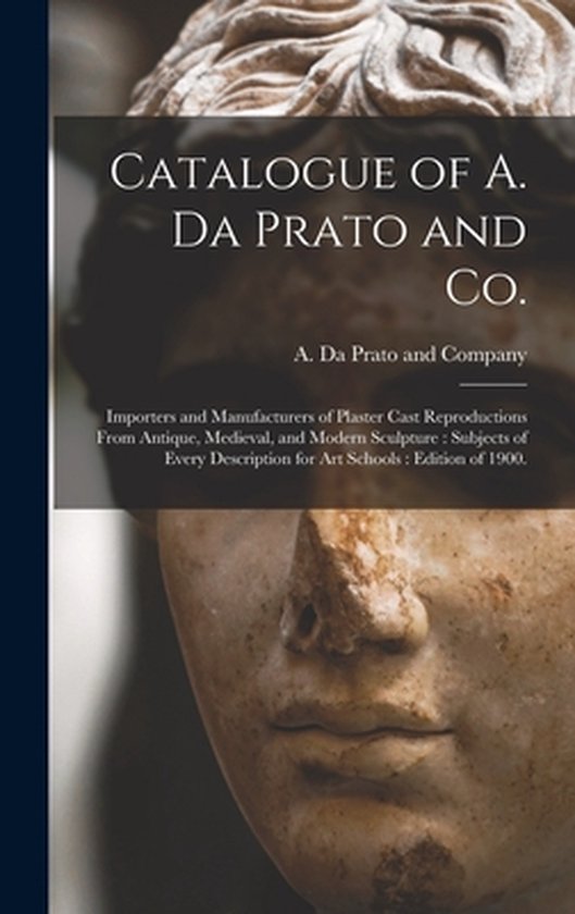 Catalogue of A. Da Prato and Co. - cover