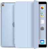 Hoes geschikt voor Apple iPad 2019/2020/2021 – 10.2 Inch Ipad 7/8/9 Magnetische Smart Folio Book Case – Hemelsblauw -papierachtig - Screenprotector - Apple - iPad Hoesje - Ipad Cas