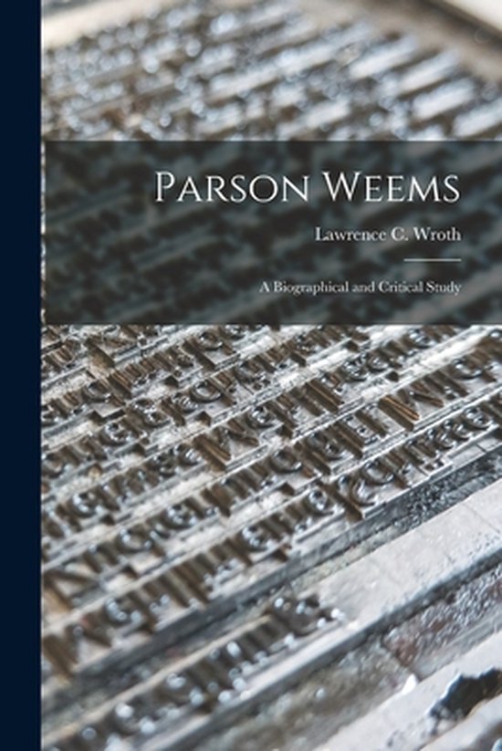 Parson Weems - cover