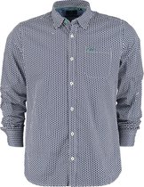 New Zealand Auckland - Overhemd Sheriff Donkerblauw - 3XL - Heren - Modern-fit