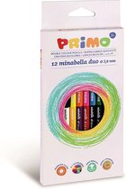 Primo 12=24 DUO Minabella kleurpotloden ø3.8mm in doos