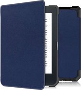 Hoesje geschikt voor de Kobo Nia - iMoshion Slim Soft Case Bookcase - Donkerblauw