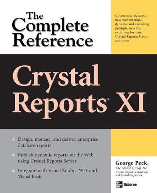 Crystal Reports XI Complete Reference - cover