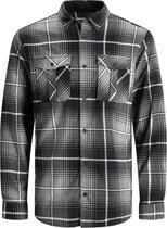 Jack & Jones Overhemd Jconick Shirt Ls Two Pocket 12197217 Black Mannen Maat - S