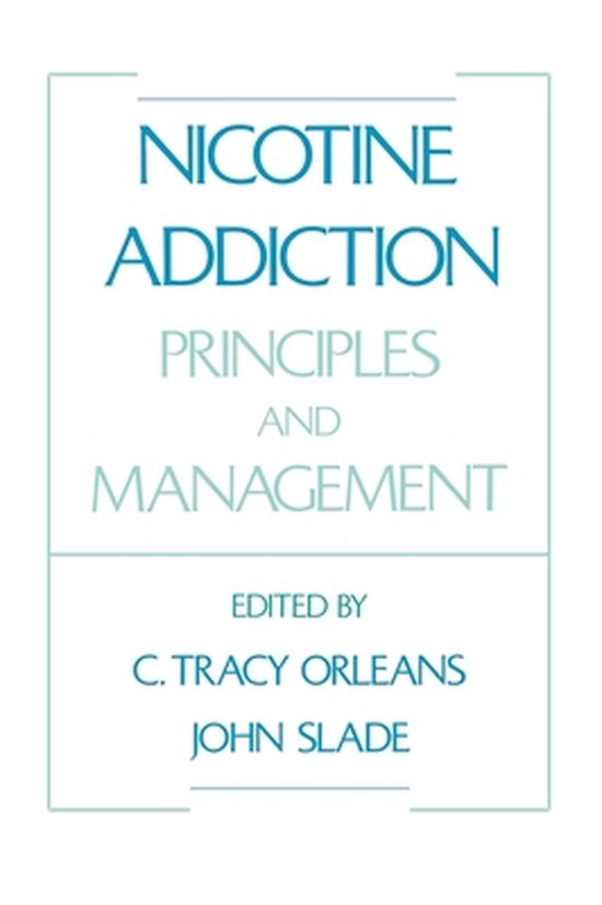 Nicotine Addiction | 9780195064414 | Orléans | Boeken | bol.com