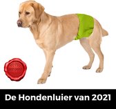Sharon B Hondenluier Groen Maat M - Wasbaar - Verstelbaar 42-49