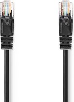 Nedis CAT5e-Kabel | U/UTP | RJ45 Male | RJ45 Male | 2.00 m | Rond | PVC | Zwart | Polybag