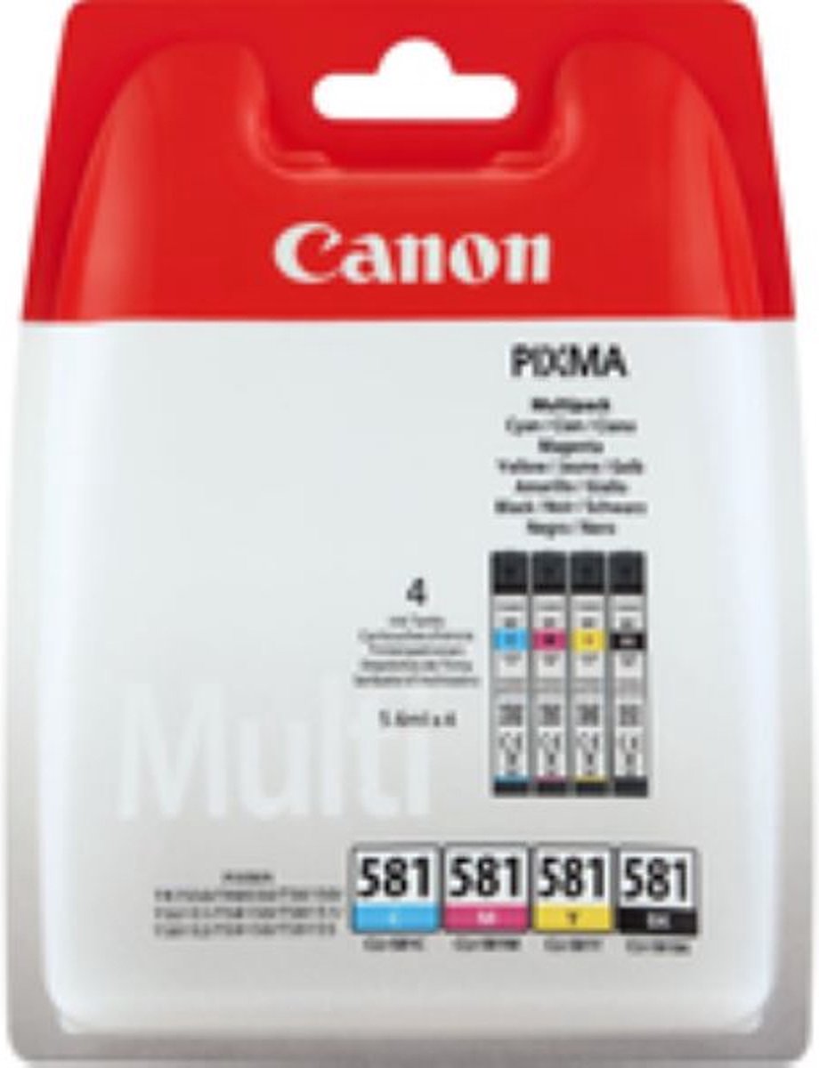 Canon - CLI-581 MultiPack BCMY