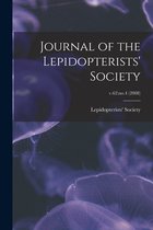 Journal of the Lepidopterists' Society; v.62: no.4 (2008)