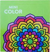 Mini-kleurboek "Mandala Groen" +/- 48 Pagina's