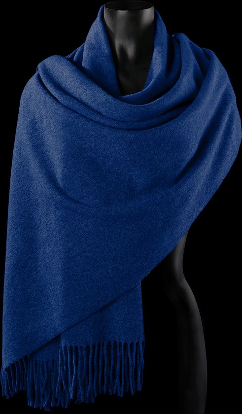 Comunque... - Echarpe - Laine - Allongée - Blauw
