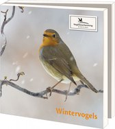 Bekking & Blitz - Kerstkaartenmapje - Set Kerstkaarten - Kunstkaarten - 10 stuks - Inclusief enveloppen - Uniek design -  Wintervogels - Vogelbescherming Nederland