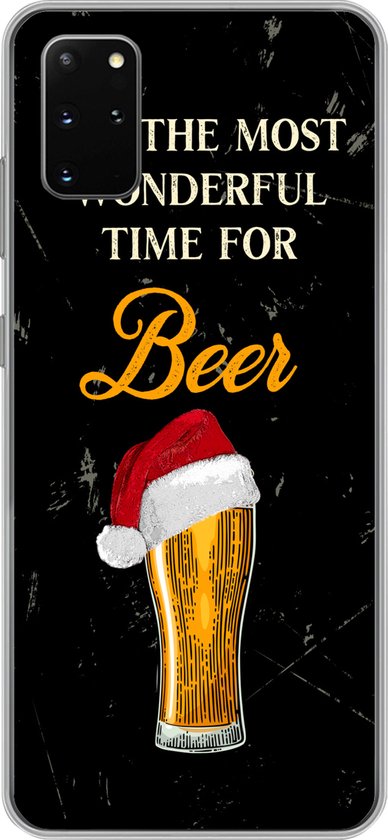 Coque Samsung Galaxy S20 Plus - Noël - Citations - Bières - Siliconen
