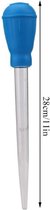 WiseGoods Premium Aquarium Pipet - Waterzuiger - Vis - Vissen - Visspullen - Pomp - Pompje - Schoonmaken - Blauw