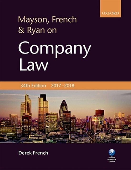 Mayson, French & Ryan on Company Law - cover