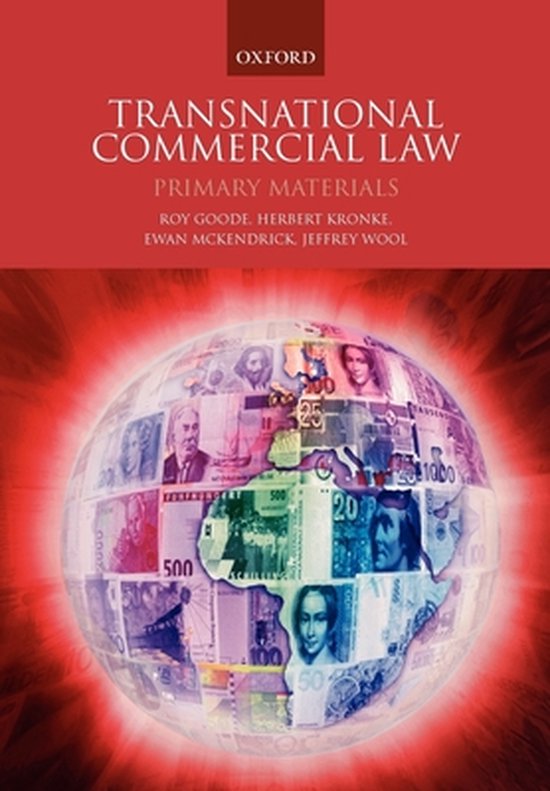 Transnational Commercial Law: Primary Materials - cover