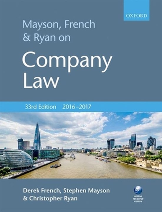 Mayson, French & Ryan on Company Law - cover