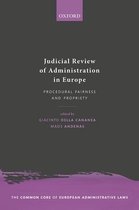 The Common Core of European Administrative Law- Judicial Review of Administration in Europe