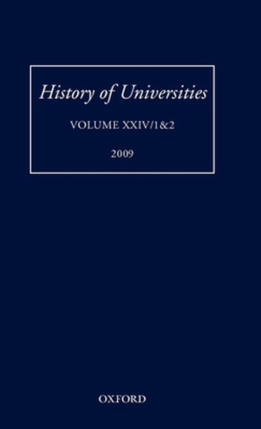 History of Universities - cover