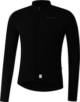 Maillot Cyclisme Homme - Shimano Vertex Thermal - Taille M - Zwart