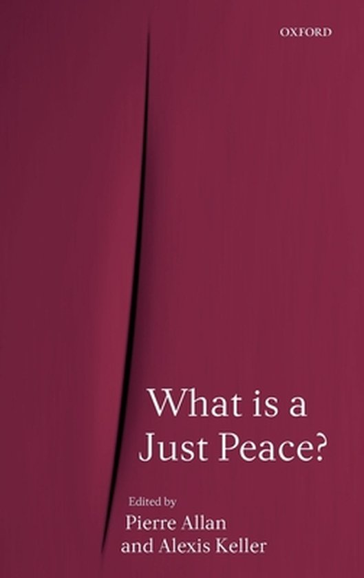 What is a Just Peace? - cover