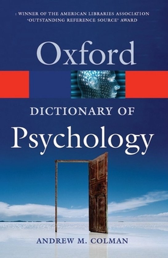 A Dictionary of Psychology - cover