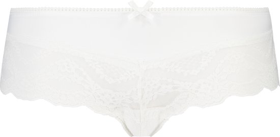 Hunkemöller Dames Lingerie Micro brazilian Lacey - Wit - maat M