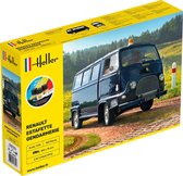 1:24 Heller 56742 Renault Estafette Gendarmerie - Starter Kit Plastic kit