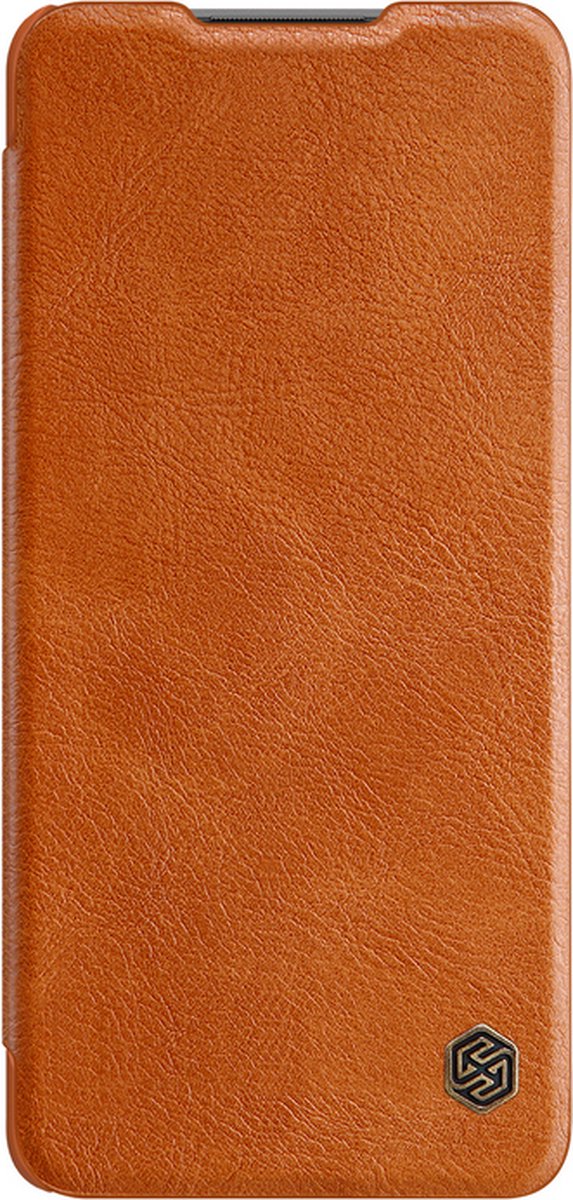 Nillkin Qin PU Leather Book Case Xiaomi Redmi Note 10 Pro - Bruin
