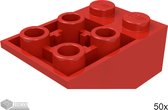 LEGO 3747b Rood 50 stuks