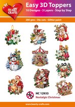 Easy 3D Topper Nostalgische Kerst - HC12933