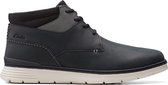 Clarks - Heren schoenen - Braxin Mid - G - black combi - maat 9,5