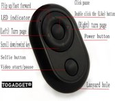 Togadget® - Télécommande Bluetooth pour appareil photo Retardateur Obturateur - Télécommande multifonction Bluetooth selfie - Bouton déclencheur à distance