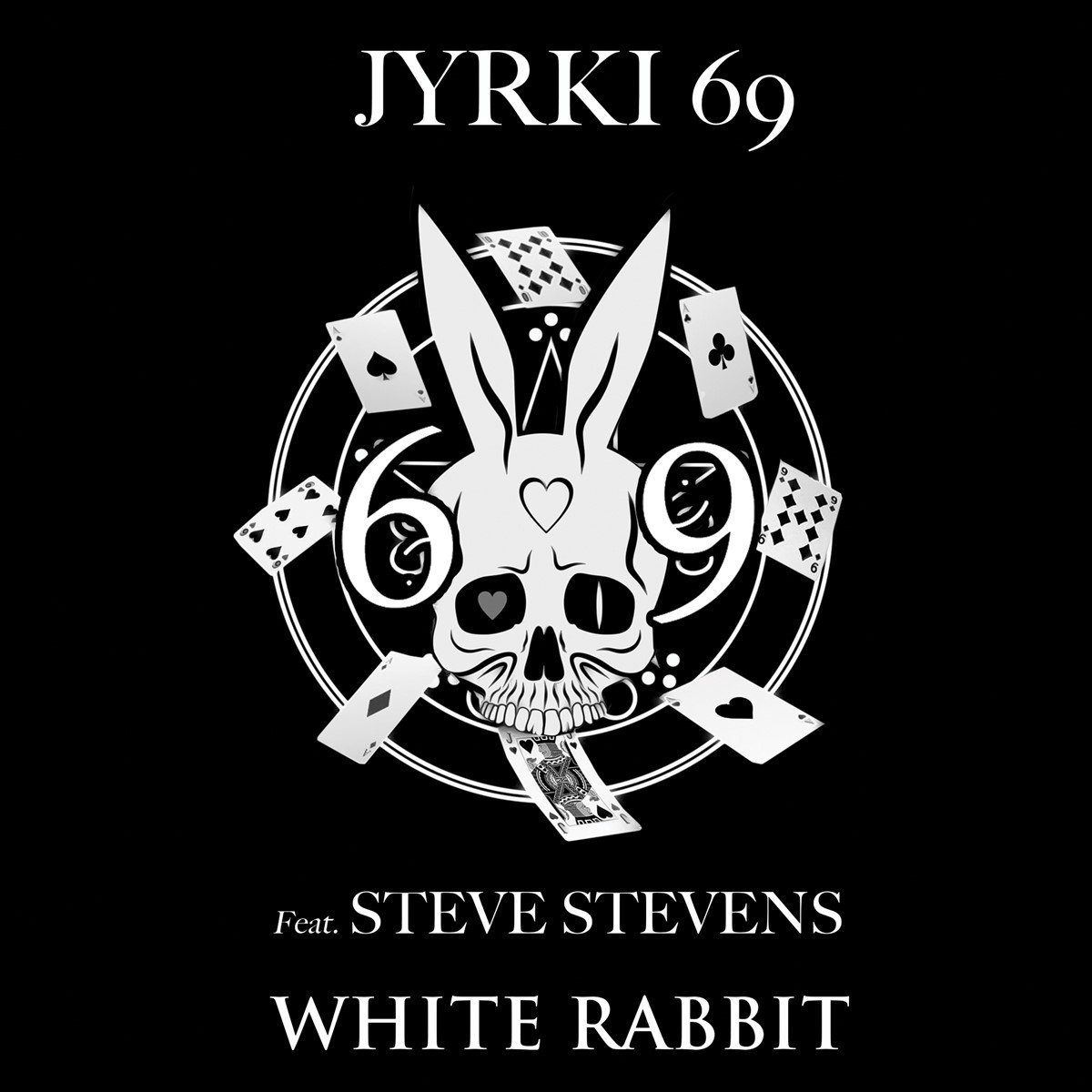 Jyrki 69 Feat. Steve Stevens - White Rabbit (LP) (Coloured Vinyl)
