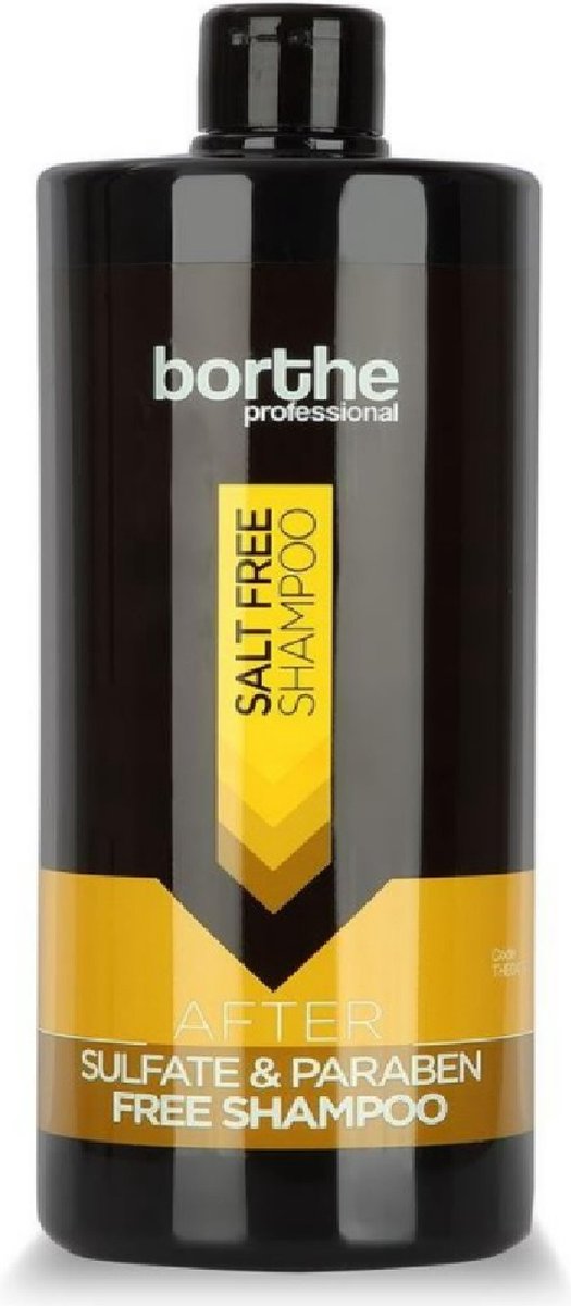 Borthe Professional - SaltFree shampoo - Sulfaat en parabenen vrij - 1100 ml