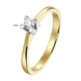 Ring Diamant 0.10ct H Si