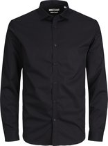 JACK&JONES PLUS JPRBLACARDIFF SHIRT L/S PS Heren Overhemd - Maat 3XL