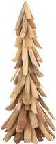 J-Line Kerstboom Dun Drijfhout Naturel Small