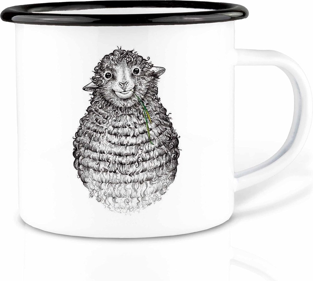 Goedkoopste beker | Design Mok | Boerderij | (Wollfried, 300ml