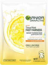 Garnier SkinActive Tissue Masker met Vitamine C* - Voordeelverpakking - 5 stuks