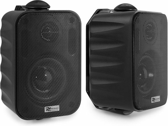 Buiten speakers - Power Dynamics BT10 versterker met Bluetooth en 3'' zwarte speakers van Power Dynamics — afbeelding 5