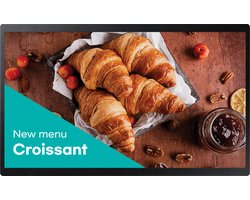 Samsung QB24C - 24" diagonale klasse (23.8" zichtbaar) QBC Series led-achtergrondverlichting lcd-scherm - digital signage-technologie - Tizen OS - 1080p 1920 x 1080