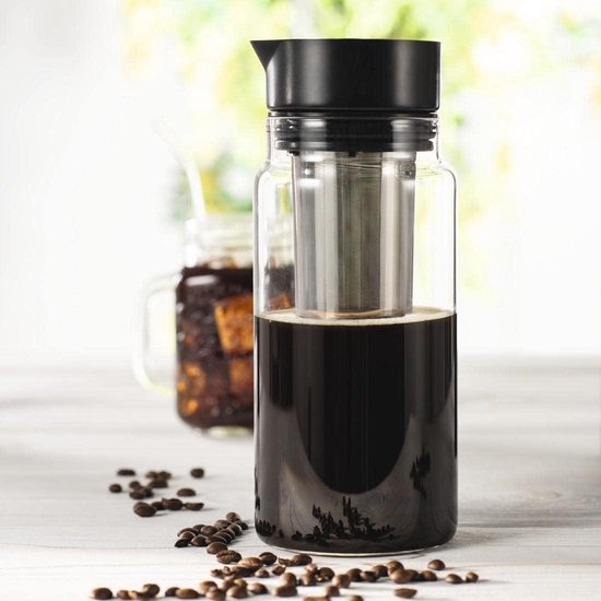 Cold Brew Coffee - Kaltbrühkaffeekonzentrat zu Hause zubereitet