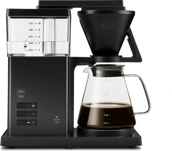 Moccamaster Filterkoffiezetapparaat KBG Select, 1,25 liter, 1520 W, gele peper : Moccamaster