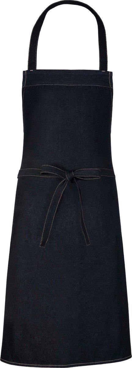 Barbecueschort denim - Black - 90 x 90 cm - Link Kitchen Wear