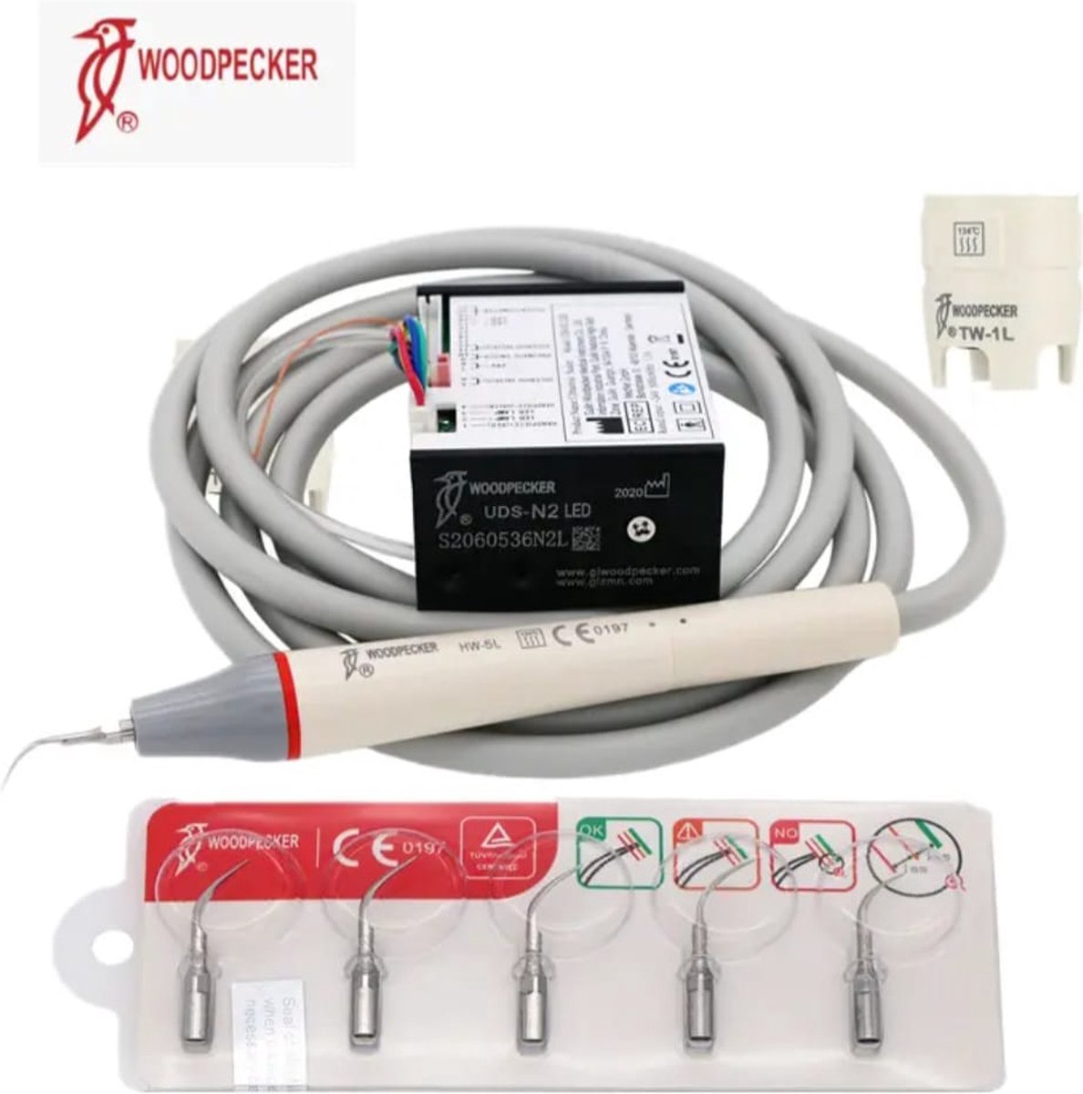 Woodpecker UDS-N2 LED Tandheelkundige specht ultrasone scaler
