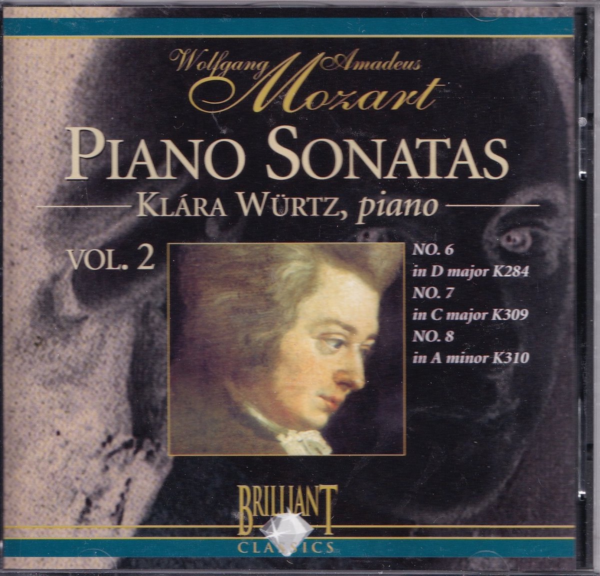 Piano sonatas vol. 2 - Wolfgang Amadeus Mozart - Klára Würtz