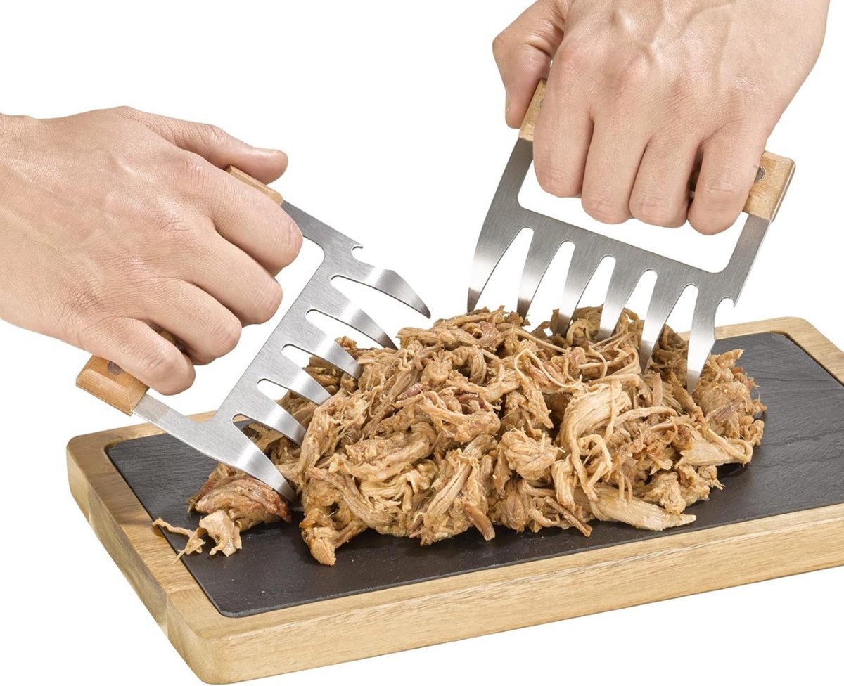 SANTAMADE Pinces à Viande En Acier Inoxydable Pour Porc Effiloché